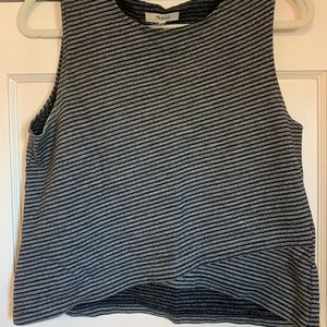 Madewell cropped crossover tank